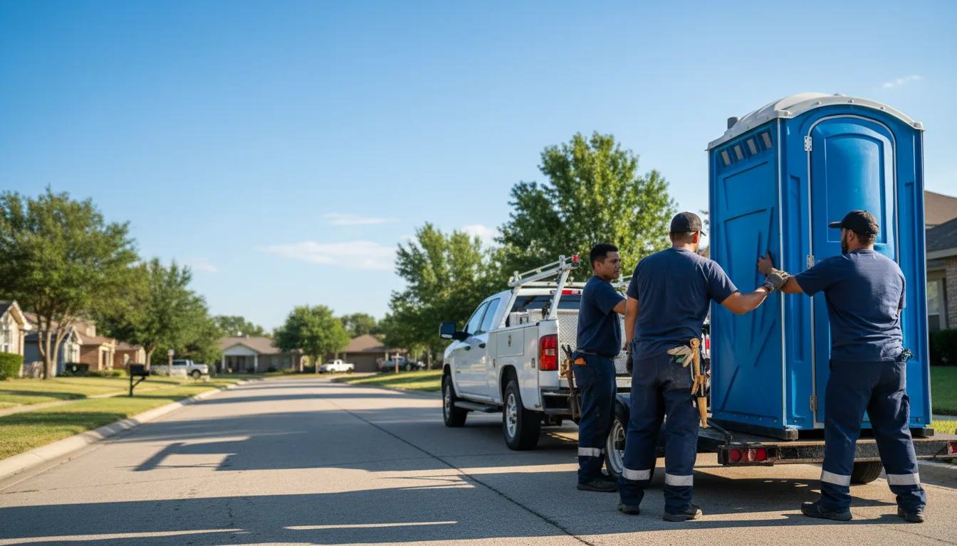 Portable Toilet Rental in Hoffman Estates, IL near me